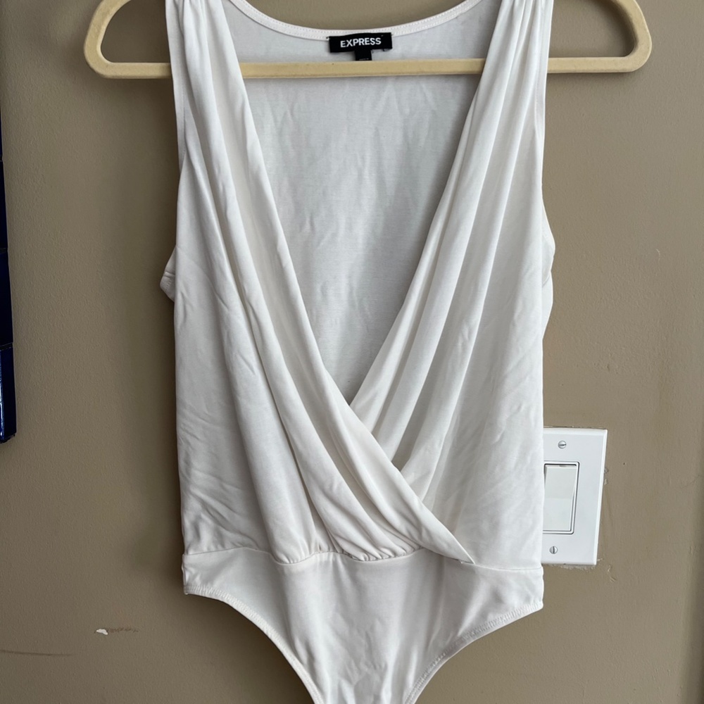 Express White Body suit